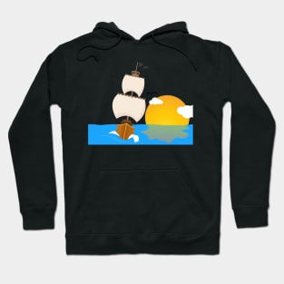 Pirate Boat Hoodie